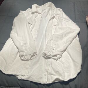 White Aerie Throw back shacket